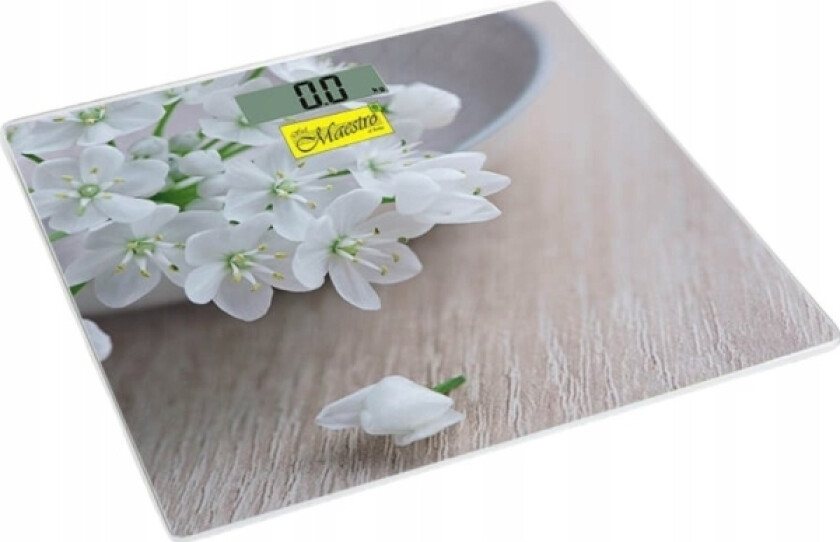 Baderomsvekt Mr 1819 Blomster