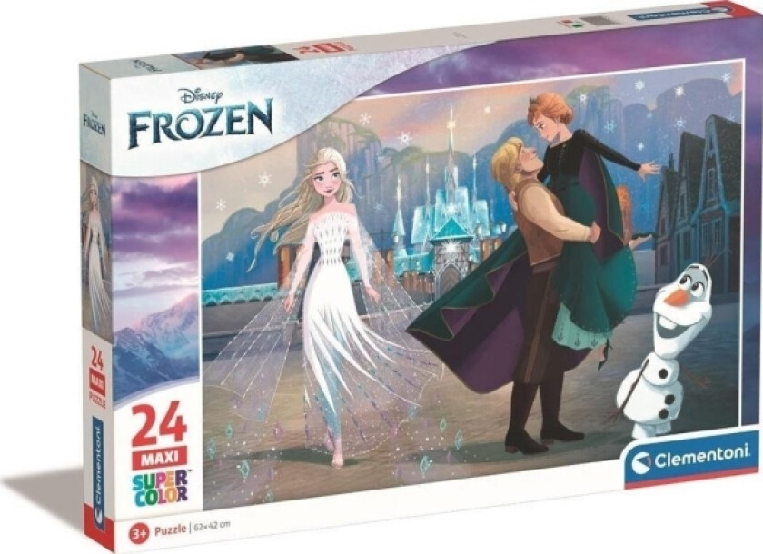 Cle Puslespill 24 Maxi Superkolor Frozen2 24242