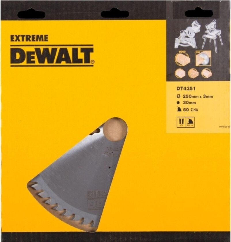 Dewalt Sagblad.250X30mmx60z