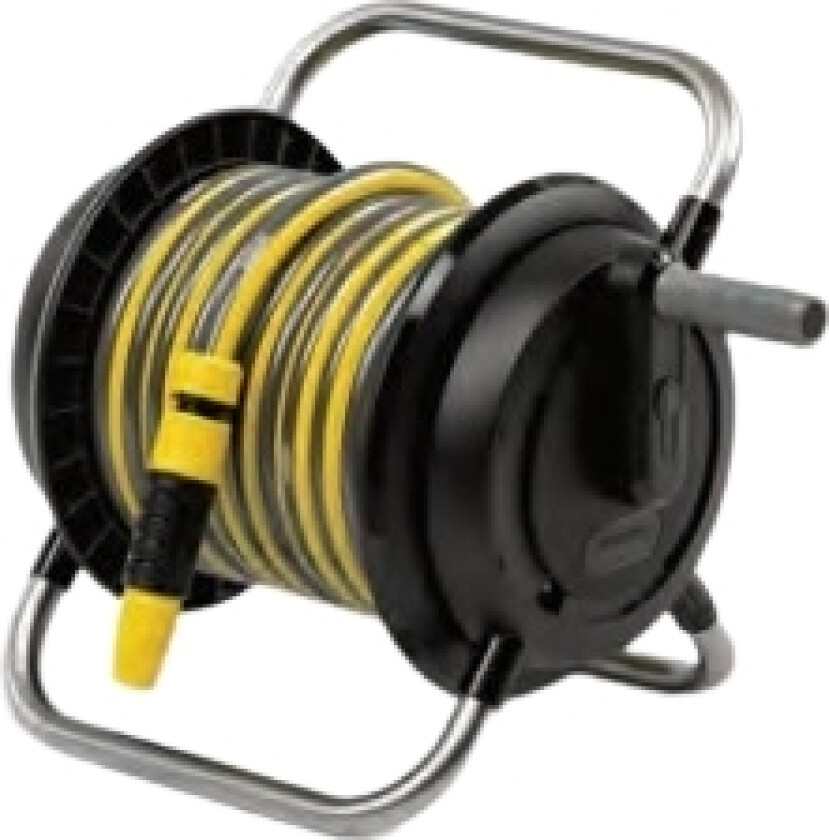 2.645-370.0 Garden Hose Reel Ground-Standing Reel Black, Yellow