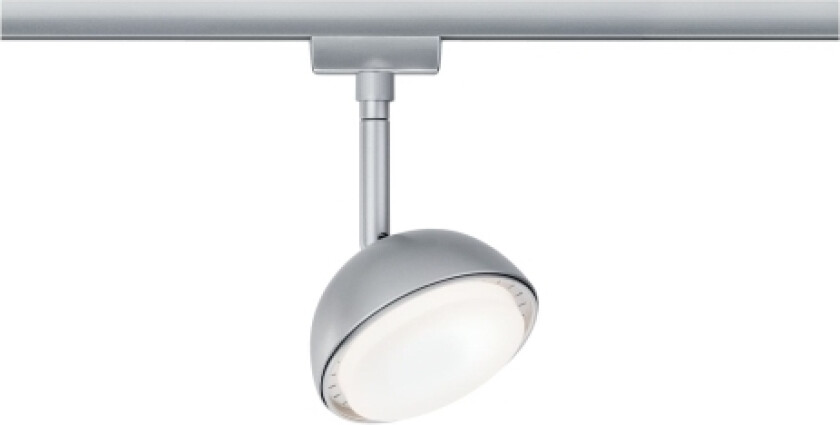 955.08, Spotlight På Skinne, 1 Ampuller, Led, 3000 K, 530 Lm, Kromfarget