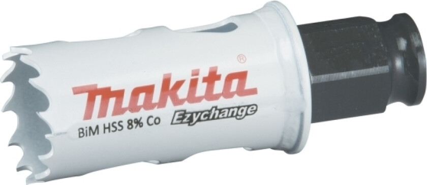 Bim Hss-Co 8% 25Mm Ezychange Gropp Metall, Stål, Alu, Tre, Pvc