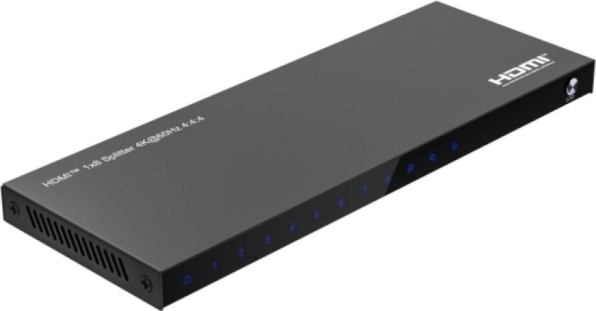 Microconnect Hdmi 4K Splitter 1X 8 Support 4K@60Hz