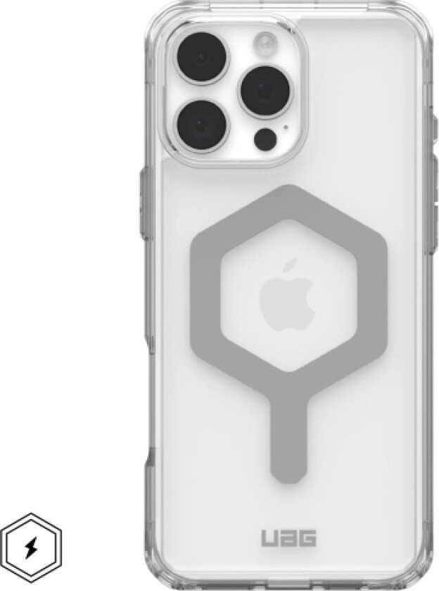 Uag Uag Plyo Magsafe - Obudowa Ochronna Do Iphone 16 Pro Max Kompatybilna Z Magsafe (Ice/Silver)
