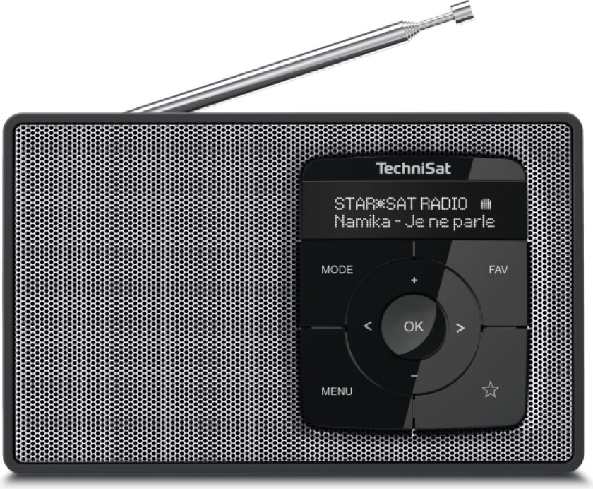 Technisat Digitradio 2, Bærbar, Digitalt, Dab, Dab+, Vhf, 87,5 - 108 Mhz, 174 - 240 Mhz, 1 W