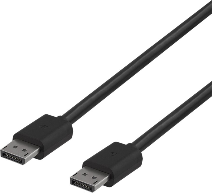 - Displayport-Kabel - Displayport (Hann) Låsing Til Displayport (Hann) Låsing - Displayport 1.4 - 1 M - 8 K 60 Hz (7680 X 4320) Støtte - Svar