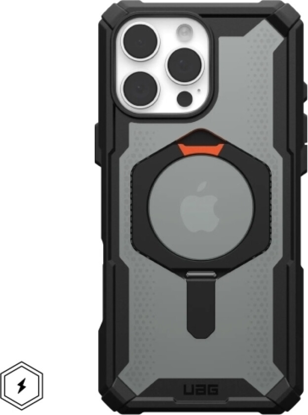 Uag Uag Plasma Xte Magsafe - Obudowa Ochronna Do Iphone 16 Pro Max Kompatybilna Z Magsafe (Black/Orange)