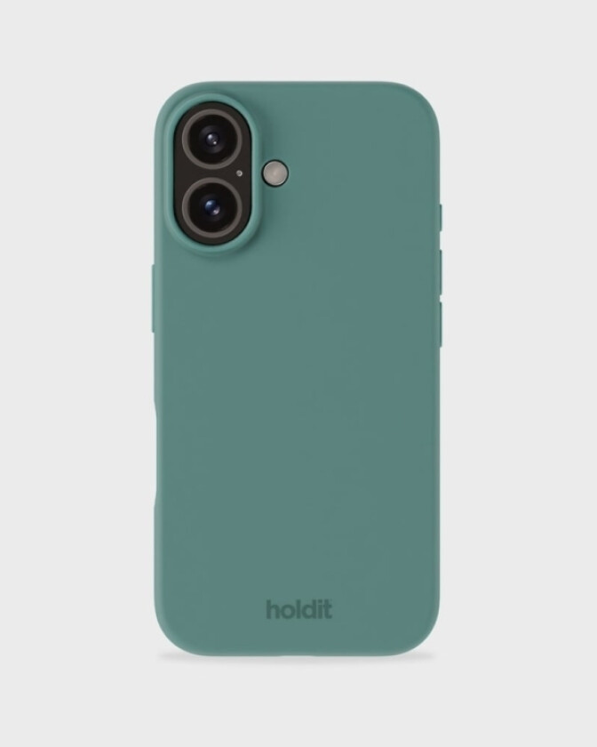 Holdit Silicone Case Accs Iphone 16 Plus Moss Green