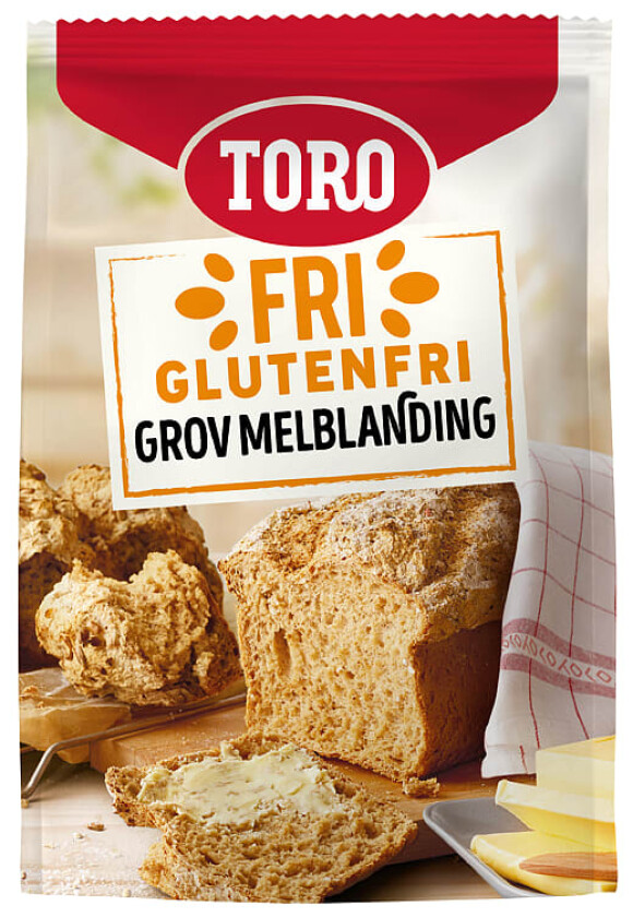 Melblanding Grov glutenfri 415g