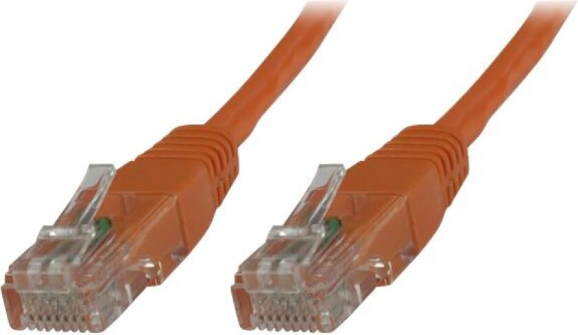 Microconnect - Nettverkskabel - Rj-45 (Hann) Til Rj-45 (Hann) - 5 M - Utp - Cat 6 - Oransje