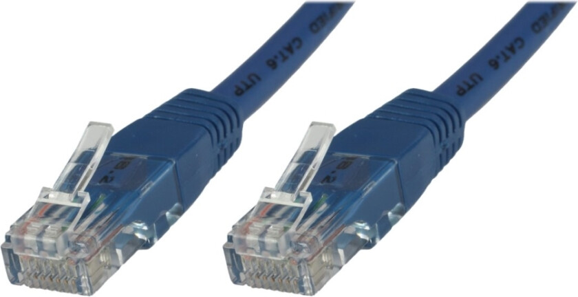 Microconnect - Nettverkskabel - Rj-45 (Hann) Til Rj-45 (Hann) - 5 M - Utp - Cat 6 - Blå