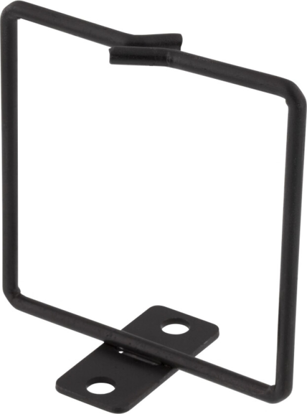 19-13 - Kabelhenger - Svart - 1U - 19"