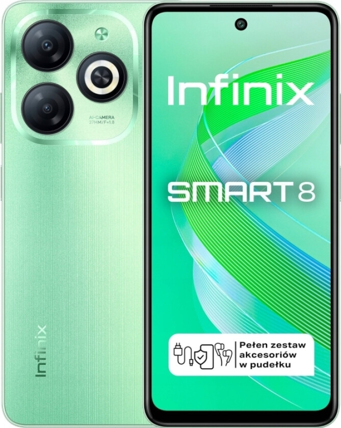 Smartfon Infinix Smart 8 3/64Gb Zielony (35210)