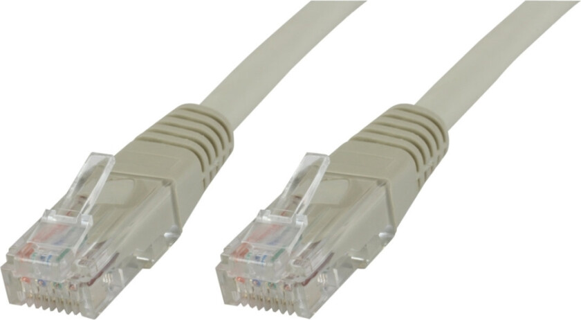 Microconnect - Nettverkskabel - Rj-45 (Hann) Til Rj-45 (Hann) - 5 M - Utp - Cat 6 - Grå