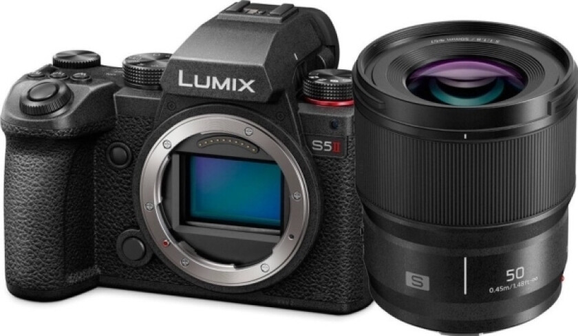Aparat Panasonic Lumix S5 Ii + S 50 Mm F/1.8 (Dc-S5m2ce)