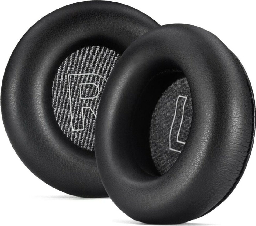 Erstatningsøreputer for B&O-hodetelefoner - Svart proteinskinn