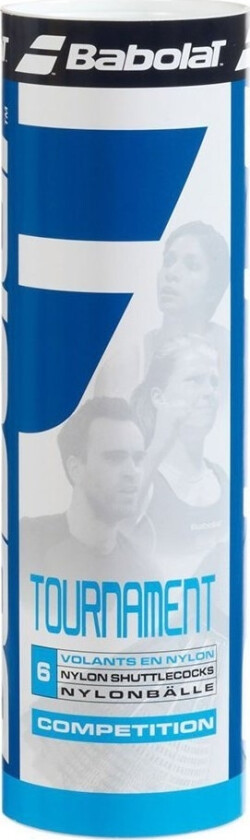 Badminton Shuttlecocks  Tournament 6 Pcs Yellow Slow 108419