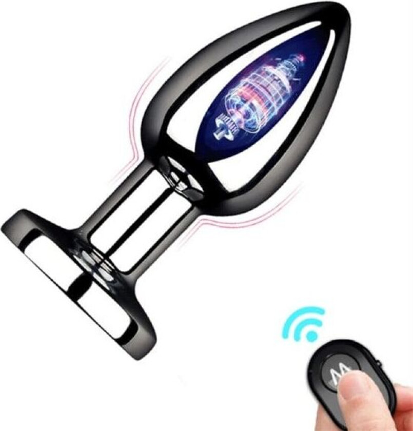 Nsf 10 Modi Trådløs Fjernkontroll Metal Anal But Plug Vibrator For Kvinner Menn Onani Sex Leker