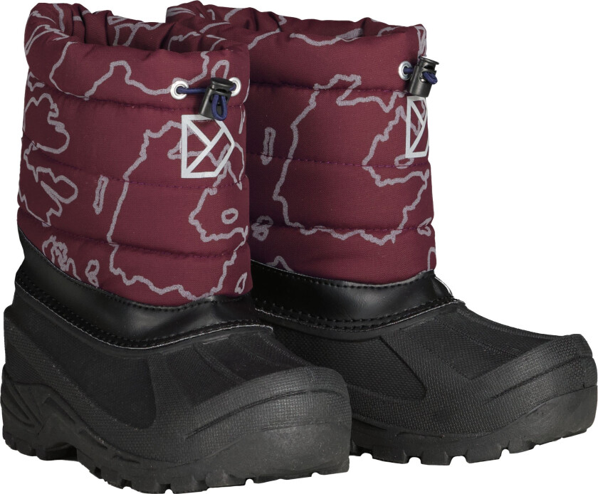 Kids' Lumi Boots Grundsund Reflective Wine 35