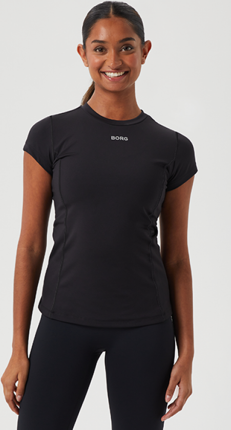 Borg Reform Slim T-Shirt, Black Beauty