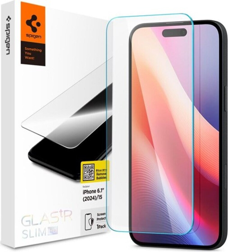 Slim HD 1 Pack transparency - iPhone 16/15