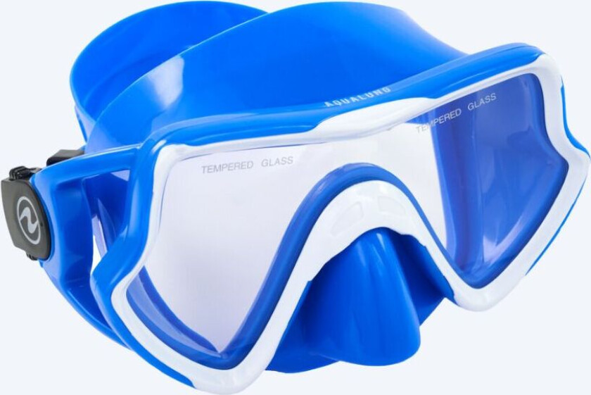 dykkemaske til voksne - Trooper - Blå/hvit - Dykkemaske for voksne (+16 år)