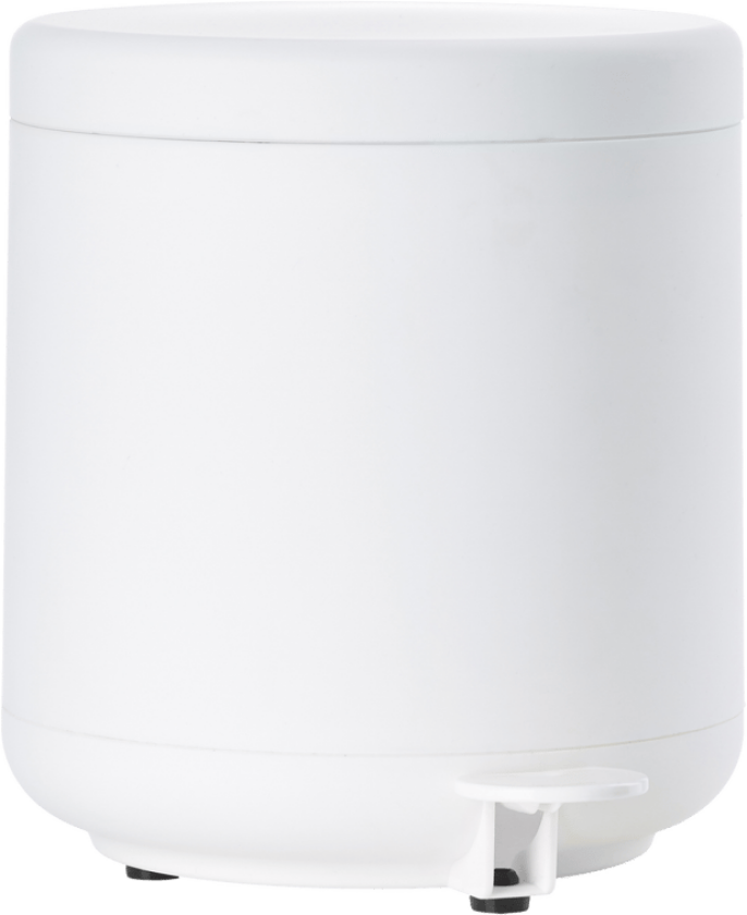 Pedalbøtte Ume White