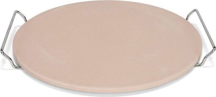 Pizzastein 33 cm Kremhvit