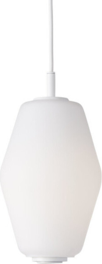 Dahl liten glasskuppel til taklampe Opal-hvit