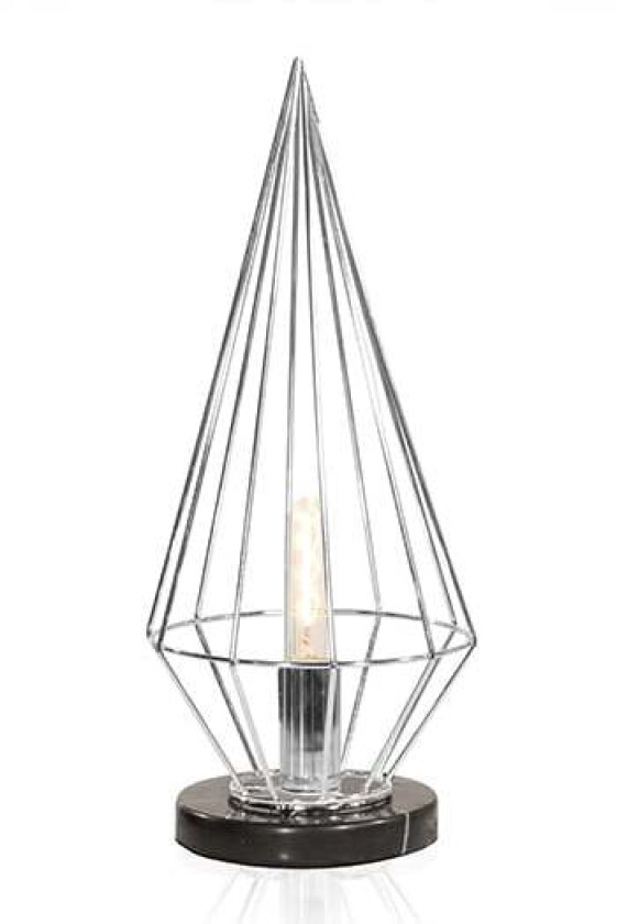 Keops bordlampe Krom