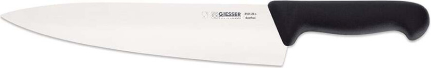 Geisser kokkekniv 26 cm Svart