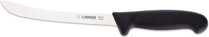 filetkniv 18 cm Stål-svart