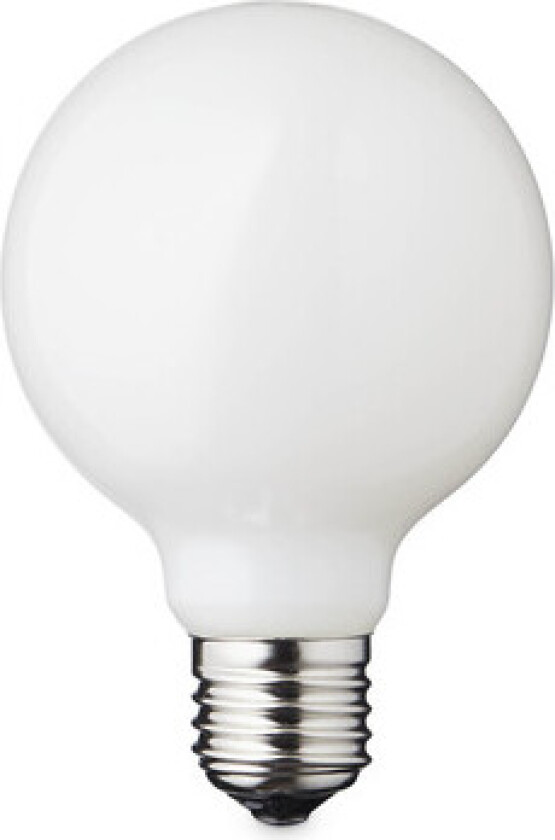 Globe LED-lyspære 3,5 W Ø80 cm Milky