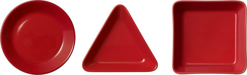 Teema serveringssett mini Rød