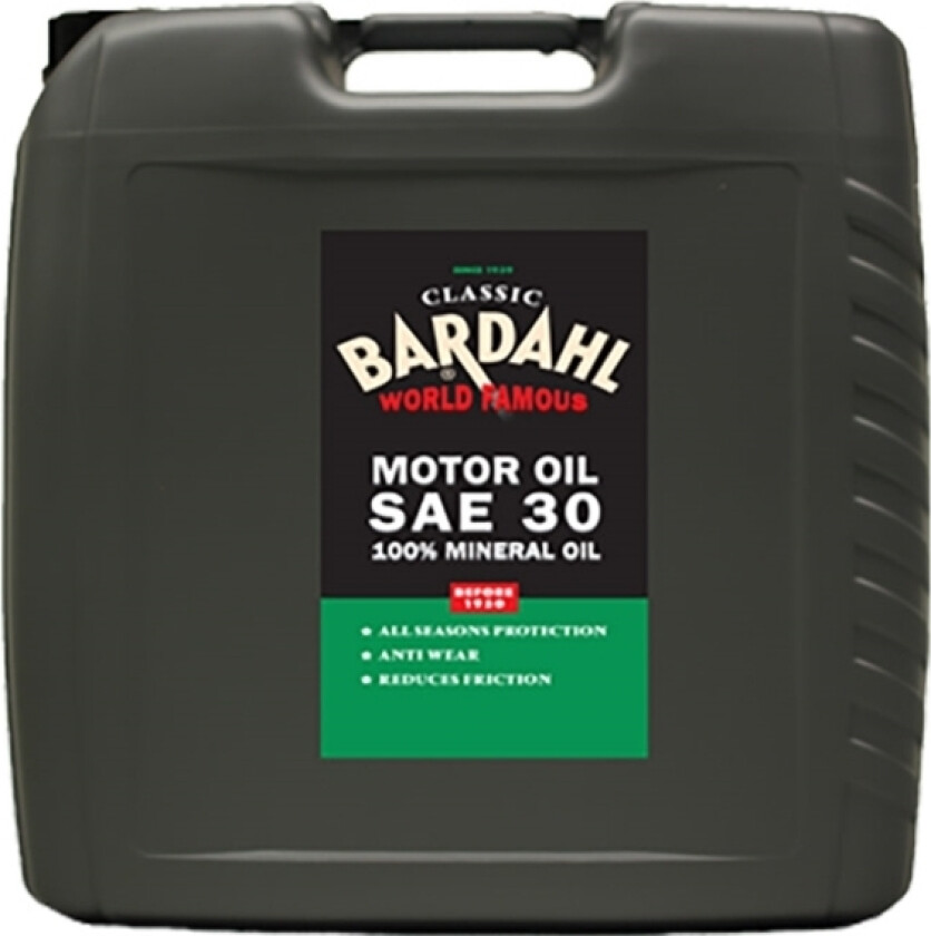 20 Ltr. Sae30 Singlegrade Classic Motorolie