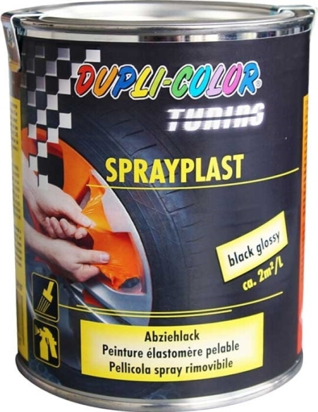 Spray Folie Blank Sort 750 Ml