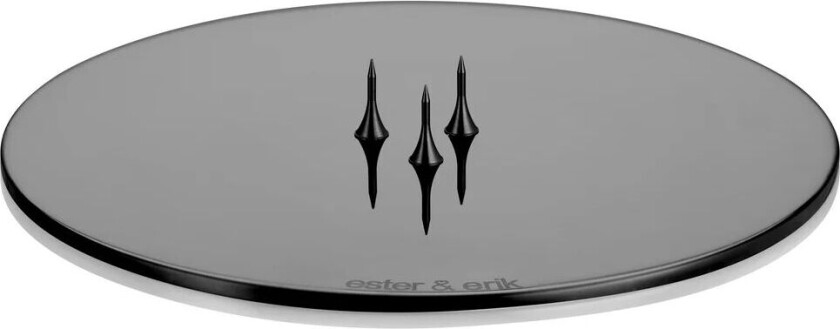 ester & erik lysfat Ø12 cm blank Svart