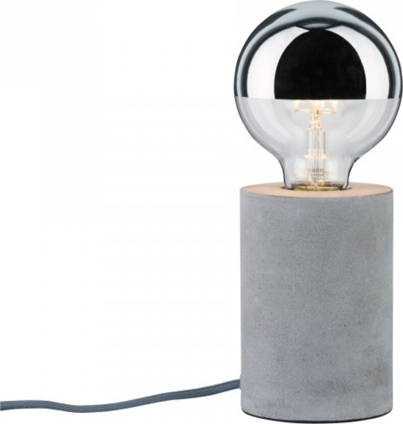 79621, Grå, Betong, Stue, Ii, E27, 1 Ampuller