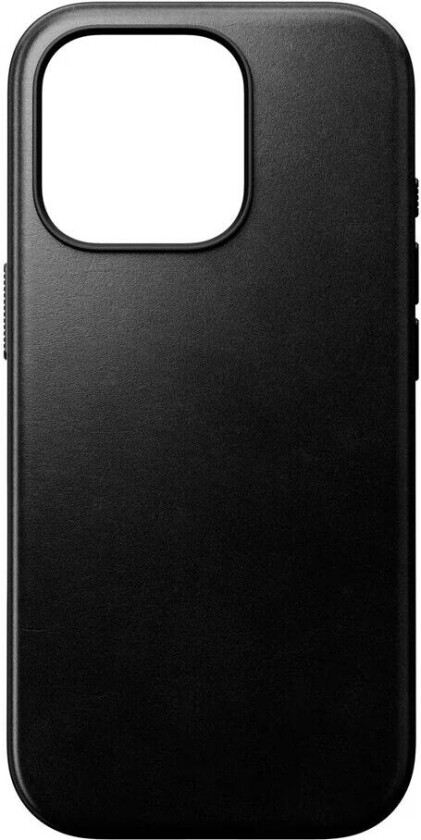 iPhone 16 Pro Modern Nomad Horween Leather Deksel - MagSafe Kompatibel - Svart