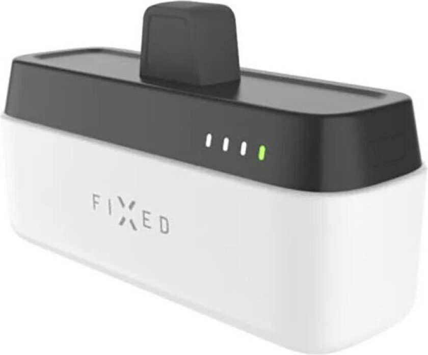 Fixed Fast Zen 5 Powerbank 5000 mAh PD 20W USB-C - Hvit