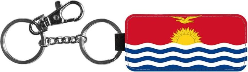 Kiribati Flagga Nøkkelring