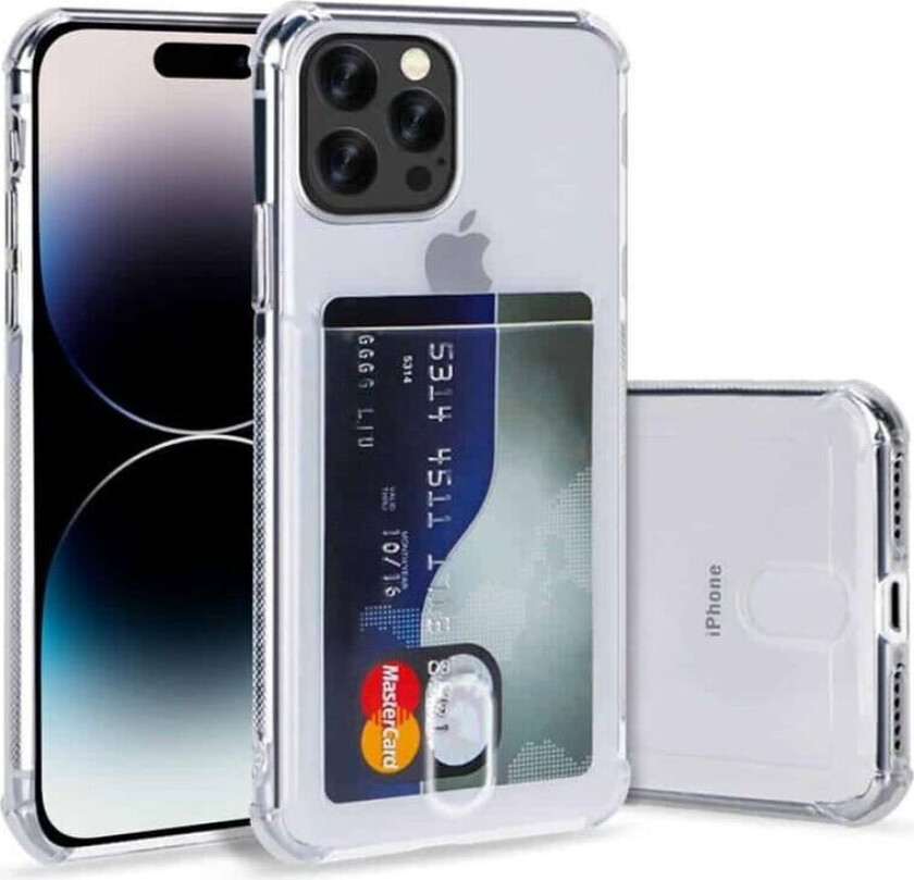 Silikondeksel med kortholder Apple iPhone 16 Pro Max