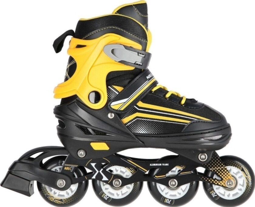 Nils Extreme Nh18190 Rulleskøyter Med Utskiftbare, Justerbare Sklir, Størrelse 34-38