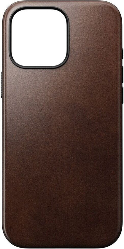NOMAD iPhone 16 Pro Max Deksel Modern Leather Case Horween Rustic Brown