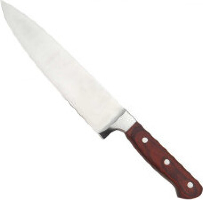 Kokkekniv i stål 22 cm
