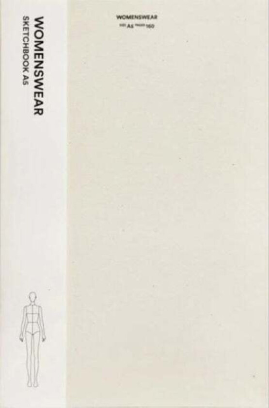 Fashionary Womenswear Sketchbook A5 av Fashionary