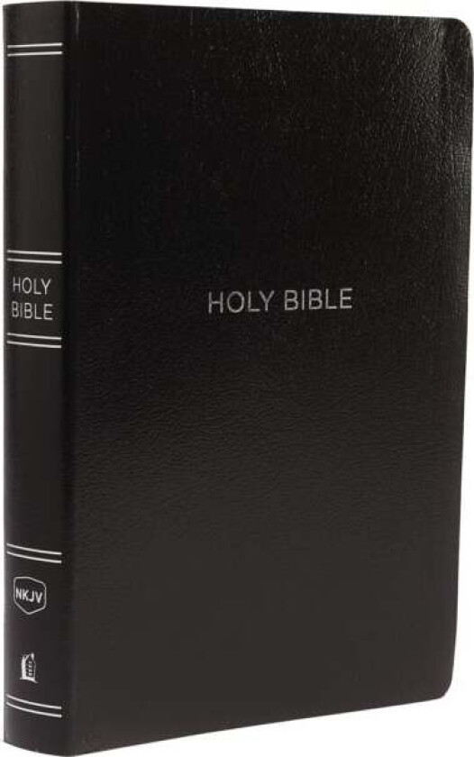 NKJV Holy Bible, Giant Print Center-Column Reference Bible, Black Leather-look, Thumb Indexed, 72,00 av Thomas Nelson