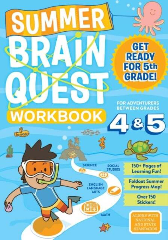 Summer Brain Quest Get Ready for 5th Grade av Workman Publishing, Bridget Heos, Claire Piddock