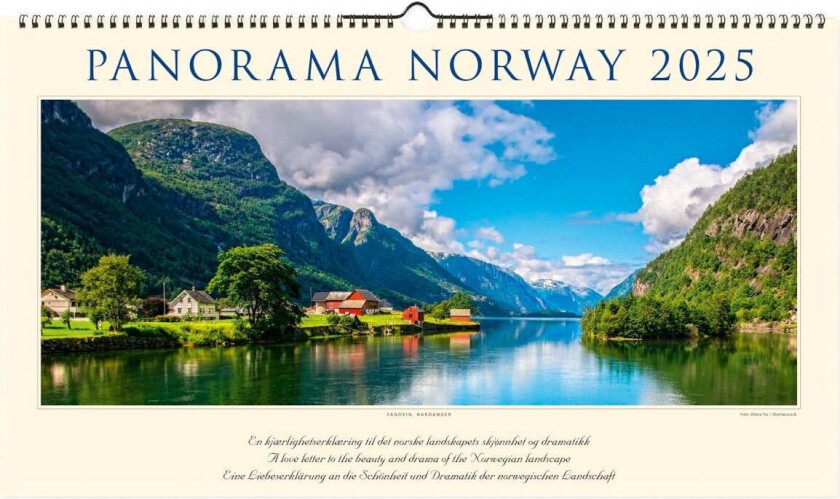 Kalender 2025 Panorama 59x36cm