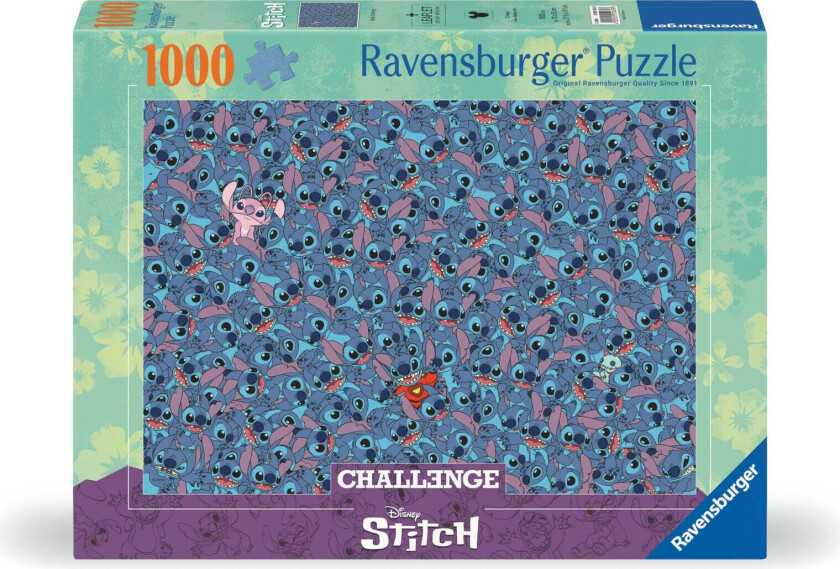Puslespill 1000 Disney Stitch Chal Raven